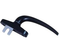 Maniglia per finestra, serrature for finestre, Serratura in lega di alluminio Universale Inline Rotante Bianco/nero Accessori for porte e finestre(Svart,Right direction55mm)