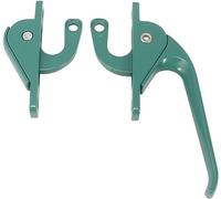 Maniglia per finestra universale per finestra, alto-basso, biella, lega di alluminio, multicolore (verde, B)