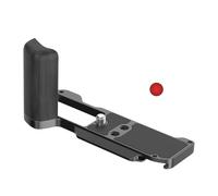Maniglia per fotocamera, manico in legno, base in alluminio, piastra di montaggio a L, per Fuji X-M5, Arca Swiss tipo piastra a sgancio rapido, facile sostituzione di connettori o slot per schede