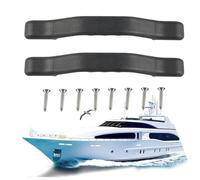 Maniglia per gradini per porta, in nylon tecnico bianco, resistente alle intemperie, supporto di sicurezza per accessibilità semantica profonda; materiale secondario incluso viti | Impugnatura per