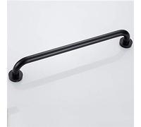 Maniglia per il bagno, in acciaio inox, nera, antiscivolo, per casa, bagno, disabili, anziani, doccia, binario di supporto, 30 cm, 40 cm, 50 cm, 50 cm, 50 cm