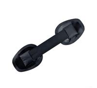 Maniglia per il trasporto di kayak, canoa, barca gonfiabile, in PVC, cinghia per sella, cinghia fissa per una maggiore stabilità e una presa sicura sulla tavola da surf a zattera (nero)