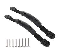 Maniglia per il trasporto di yacht, adatta per kayak, 2 pezzi, maniglia in gomma per il trasporto, maniglia di ricambio per barca laterale, resistente, ergonomica, per canoe, barche e kayak