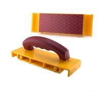 Maniglia per la lavorazione del legno con design a 3 vie e impugnatura ergonomica in gomma che fornisce una presa sicura antiscivolo e una maggiore efficienza durante le attività di taglio