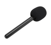 Maniglia per Microfono da Intervista per Rode Wireless GO II, Adattatore Portatile Interview GO con Schiuma Antivento, Microfono Wireless per MIC 1 2, Lark 150, per G1