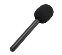Maniglia per Microfono per Intervista, Maniglia per Microfono Wireless con Schiuma per Parabrezza Adattatore Portatile GO per Intervista Leggero per Rode Wireless GO II