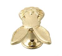 Maniglia per mobili a forma di lega di zinco per porte e cassetti, adatta per la decorazione della stanza dei bambini e per la camera dei ragazzi (oro)