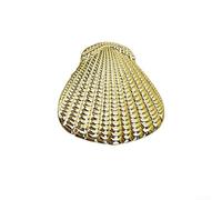 Maniglia per mobili in lega di zinco a forma di conchiglia per armadi e cassetti, perfetta per decorare la stanza dei bambini pomelli per porte (oro)