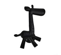 Maniglia per mobili in lega di zinco stile giraffa per porte e armadi, progettata per migliorare i mobili della camera dei bambini (nero)