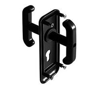 Kit placca e maniglie 0433.E800 per serratura basculante interasse 70 mm Prefer