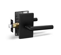 Maniglia per porta Berlin Modisch Passage, serie Designer, set di leve senza bloccaggio [per porte di corridoi o armadi], reversibile per porte a