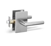 Maniglia per porta Berlin Modisch Passage, serie Designer, set di leve senza bloccaggio [per porte di corridoi o armadi], reversibile per porte a