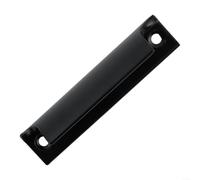 Maniglia per porta cabina in lega di alluminio con elegante finitura nera, adatta alla maggior parte delle applicazioni (nero)
