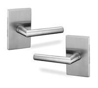 Maniglia per porta con leva finta Berlin Modisch, confezione da 2, serie Designer, non girevole, solo leva laterale [per porte di armadi o porte