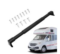 Maniglia per porta con zanzariera - Barra trasversale regolabile per zanzariera per camper | Barra di supporto telescopica universale in lega di alluminio | Maniglia per porte di veicoli - Ingresso