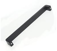 Maniglia per porta della doccia, confezione da 2 maniglie per porta della doccia in acciaio inox con accessori da bagno Back to Back Tubular Shower Door Handle Pull Push Glass Door Knob (nero)