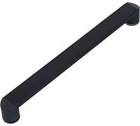 Maniglia per porta della doccia, confezione da 2 pezzi, in acciaio inox nero opaco, maniglia per porta della doccia, maniglia per porta interna della doccia, manopola a pulsante, asciugamano da bagno
