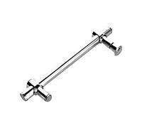 Maniglia per Porta della Doccia in Acciaio Inossidabile, maniglione Regolabile per Porta in Vetro del Bagno, Set di Maniglie per Porta con Finitura Lucida Sostituzione Porta Laterale Singola (Size :