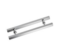 Maniglia per porta della doccia in acciaio inox, da 50 cm a 150 cm, maniglia per porte scorrevoli e battenti, ideale per centri commerciali, uffici e docce, facile installazione