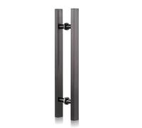 Maniglia per porta della doccia, maniglia per porta del bagno, distanza tra i fori 1200 mm, design argento durevole per un facile accesso