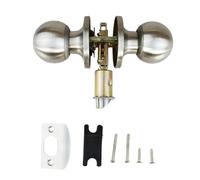 Maniglia per porta di passaggio antiruggine Operazioni senza chiave Impostazioni rapide Meccanismo reversibile Maniglia per porta interna Utility Maniglia per porta reversibile in acciaio inossidabile