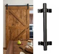 Maniglia per porta di sicurezza nera fienile tirante scorrevole vecchia ferramen