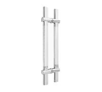Maniglia Per Porta Doccia, Maniglia Per Porta In Vetro, Distanza Fori Regolabile, Maniglia Per Porta A Spinta In Acciaio Inox Per Bagno, Adatta Per Ufficio Centro Commerciale Bagno(L-60cm)