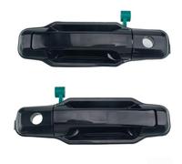 Maniglia per porta esterna anteriore sinistra/destra nera plastica ABS compatibile con ricambio Sorento robusto, facile da installare (E)