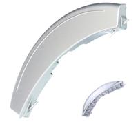 Maniglia per porta Grigio Metallo con assi - Lavatrice - Bosch, Siemens, Neff, Gaggenau