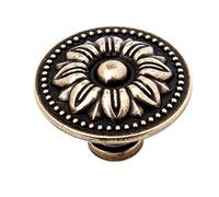 Maniglia per porta in bronzo anticato, stile vintage, per mobili da cucina, armadi e credenze, Lega di zinco, 2#, 5pcs