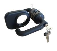 Maniglia per porta in vetro HCS Paris Hoppe spessore 8-10 mm