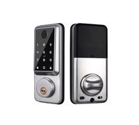 Maniglia per porta intelligente, APP WIFI Serratura Elettronica Completamente Automatica Serratura Con Impronta Digitale Serratura Intelligente Password Serratura Digitale For La Casa per casa, appart