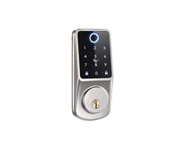 Maniglia per porta intelligente, Serratura Automatica For Porta, Wi-Fi, Password, Impronta Digitale, Ingresso Senza Chiave, Tastiera, Serratura Elettronica For Porta per casa, appartamento, hotel, uff