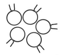 Maniglia per porta interna per kit molla di torsione 5PCS bobine rotonde in acciaio inossidabile per meccanismo di chiusura della manopola della leva compatibile FMTB MSNH (FMTB-MSNH-5)