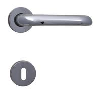 Maniglia per porta interna RDS ELLISSI - Cromo Lucido