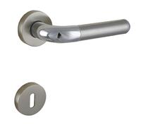 Maniglia per porta interna RDS LIGNANO - Cromo / Nikelmatt