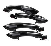 Maniglia per porta laterale esterna Per BMW Serie 5 6 7 F07 F10 F11 F06 F12 F13 F01 F02 51217231931 Set Di 4 Maniglie Esterne Nere Per Porte Di Accesso Comfort