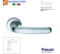 Frascio maniglia easy c/rosetta cromo sat.