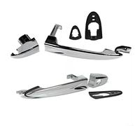 Maniglia per porta per auto, kit maniglia per porta anteriore esterna, lato conducente, lato passeggero, kit maniglia per porta esterna per Lancia Ypsilon dal 2003 al 2011, materiale anti deformazione