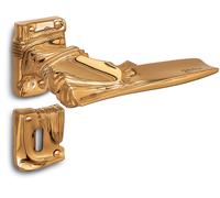 MANIGLIA PER PORTA SALICE PAOLO EOLICA 8011 Ottone lucido GIUSEPPE POLLI