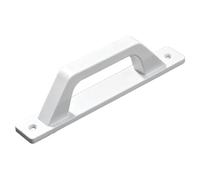 Maniglia per porta scorrevole bianca da 20 cm, ferramenta in stile moderno per capannoni, armadietti, recinzioni, ingressi in camera da letto, cancelli, cassetti, armadi, cortili, patio all'aperto