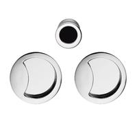 MANIGLIA PER PORTA SCORREVOLE COLOMBO DESIGN MOD. OPEN SENZA SERRATURA ID211 CROMAT