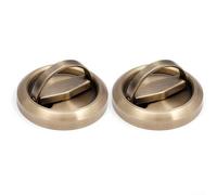 Maniglia per porta scorrevole in acciaio inossidabile 304, compatibile con serratura ad anello per una funzione liscia e sicura della porta (bronzo)