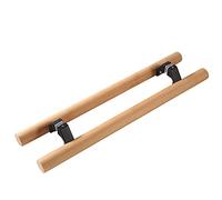 Maniglia per Porta Scorrevole in Legno, Maniglia per Porta A Spinta Naturale, Maniglie per Porte da Garage/Vetro/Metallo/Interne Ed Esterne Resistenti, Facile da Installa-Style2-40cm/16inch