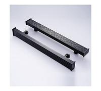 Maniglia per Porta Scorrevole Maniglia per Porta Battente in Lega di Alluminio, Maniglia per Porta Scorrevole Bifacciale Adatta per Porta in Legno/Porta in Vetro, 1 Pezzo-Style 4-80CM/31.5