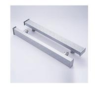 Maniglia per Porta Scorrevole Maniglia per Porta Battente in Lega di Alluminio, Maniglia per Porta Scorrevole Bifacciale Adatta per Porta in Legno/Porta in Vetro, 1 Pezzo-Style 1-80CM/31.5