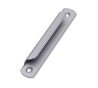 Maniglia per porta scorrevole per armadio, grigio, C | Hardware per mobili in lega di alluminio per porta scorrevole finestra, porta dell'armadio, cancello del balcone