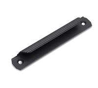 Maniglia per porta scorrevole per credenza, colore: nero | Hardware per mobili in lega di alluminio per porta scorrevole finestra, porta dell'armadio, cancello del balcone