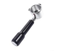 Maniglia per portafiltro ForDelonghi 9335, in legno massiccio, senza fondo, con cestello in acciaio inox, accessorio per macchina da caffè