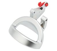 Maniglia per Portiera Interna Cromata con Conducente, Finitura Cromata Resistente, Installazione Semplice Adatta per 2007-2011, Materiale ABS, 1 unità (68004829AA Sinistra)